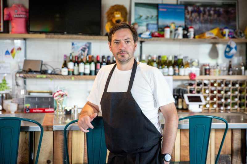 Chef Andy Pignatora of Breakaway Cafe