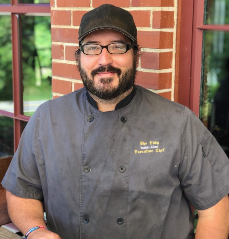 Firsthand Foods Customer Isaiah Allen of The Eddy Pub